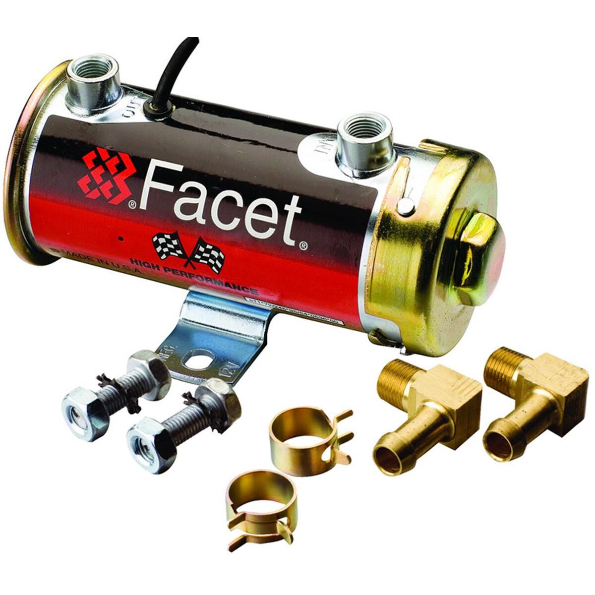 FUEL PUMP 12V FACET  UNIVERSAL SELF PRIMING & REGULATING, , scaau_hi-res