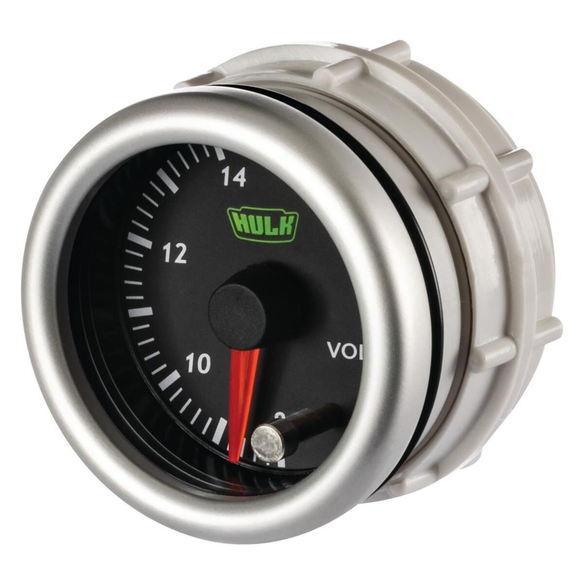 52mm VOLT METER GAUGE 8-18 V 10 COLOUR ILLUMINATION, , scaau_hi-res