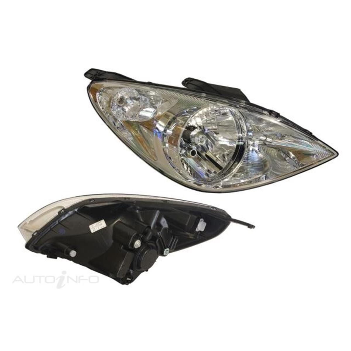 HYUNDAI I20  PB  07/2010 ~ 01/2012  HEADLIGHT  RIGHT HAND SIDE  MANUAL ADJUSTER, , scaau_hi-res
