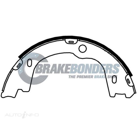 Brake Shoes - Hyundai Parking Brake 210mm, , scaau_hi-res