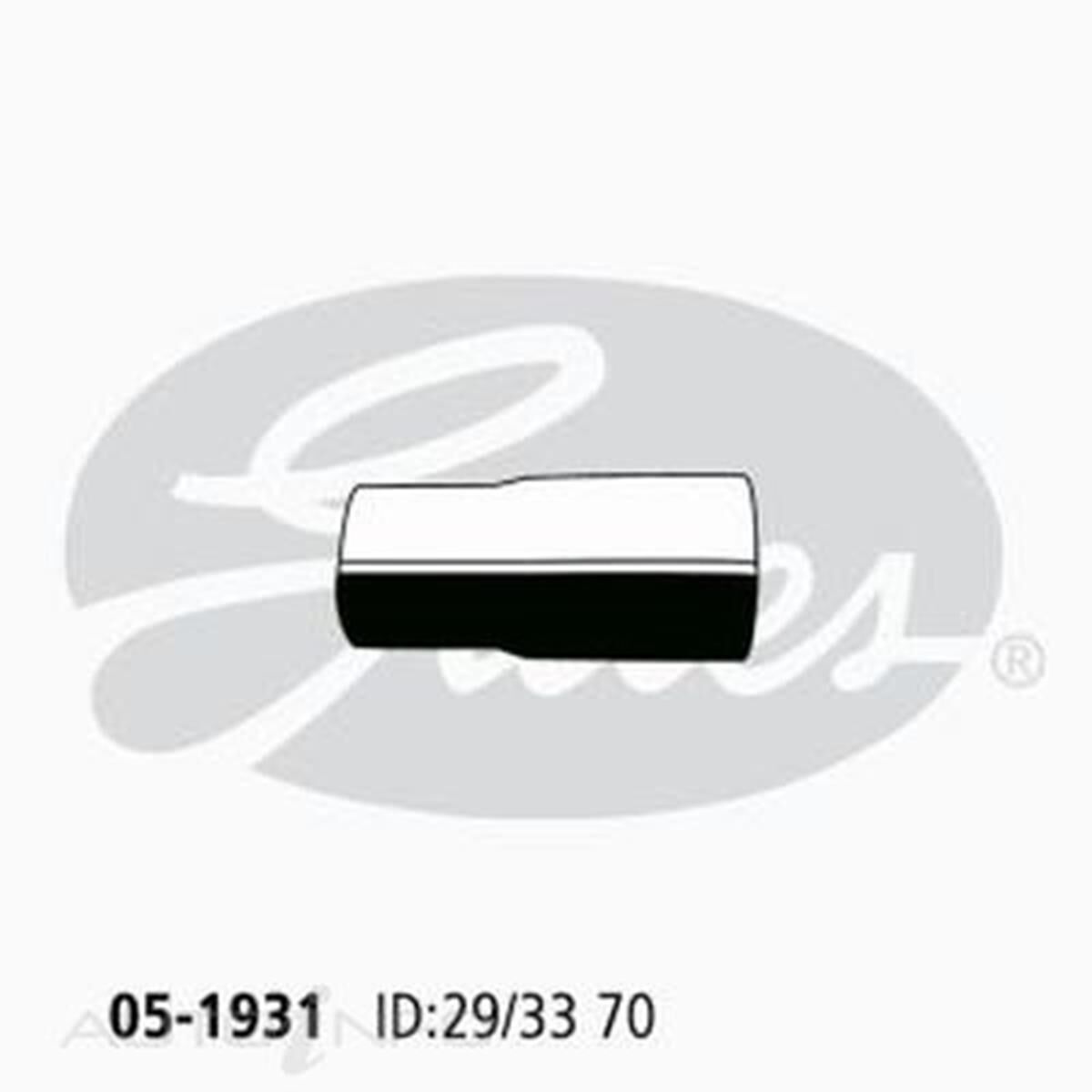 05-1931 GATES RADIATOR HOSE, , scaau_hi-res