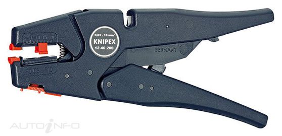KNIPEX SELF-AJUST INSUL STRIPPER 200MM, , scaau_hi-res