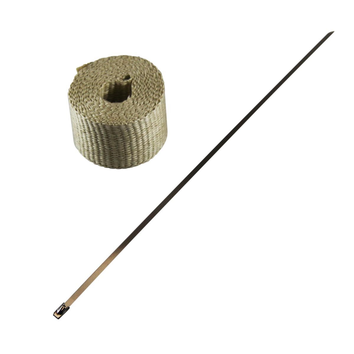 Exhaust Wrap 10ft x 2 Inch with Lock tie, , scaau_hi-res