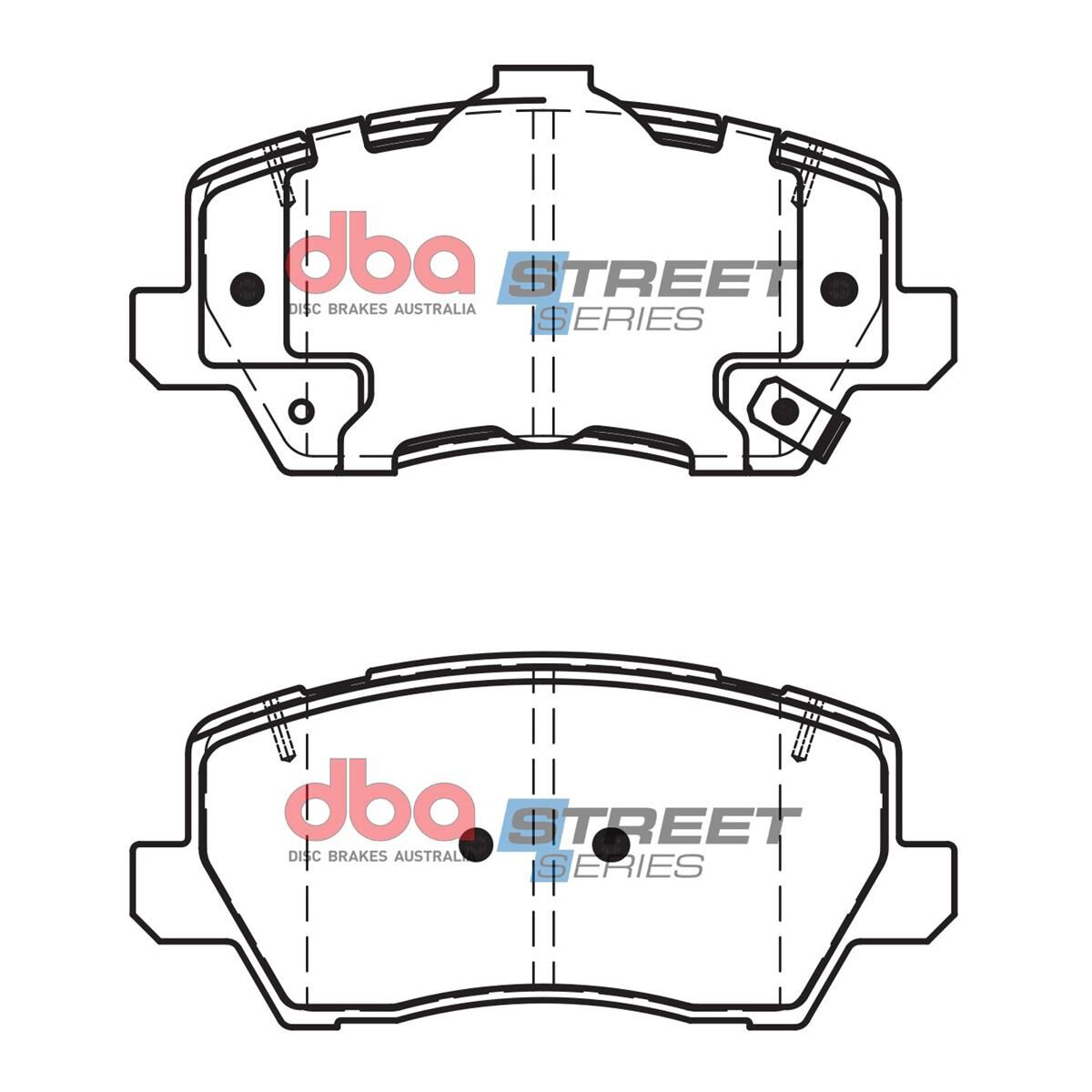 DBA SS STREET SERIES BRAKE PADS [ Kia Picanto JT 2017 -> F ], , scaau_hi-res