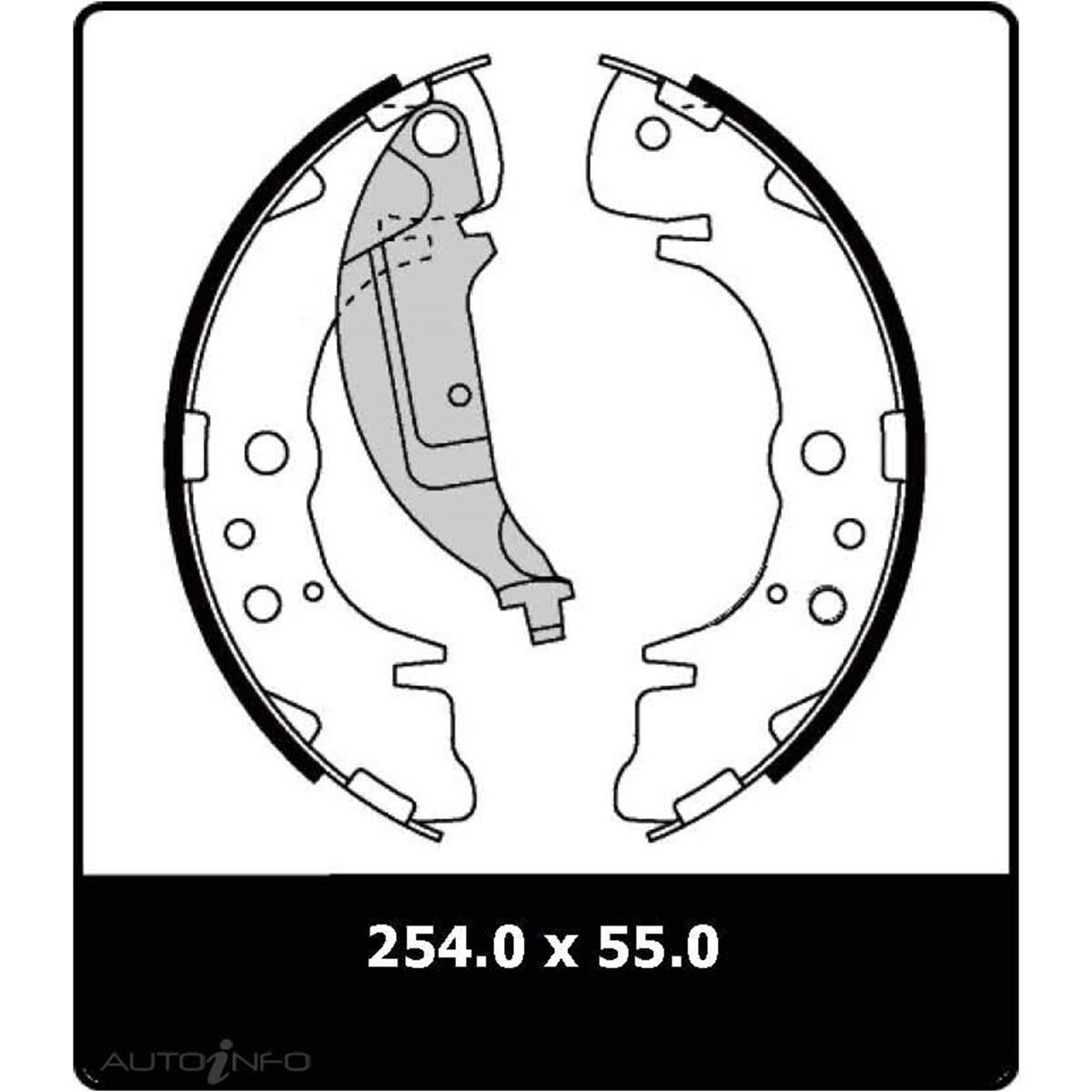 PTX BRAKE SHOE SET HYUNDAI, , scaau_hi-res