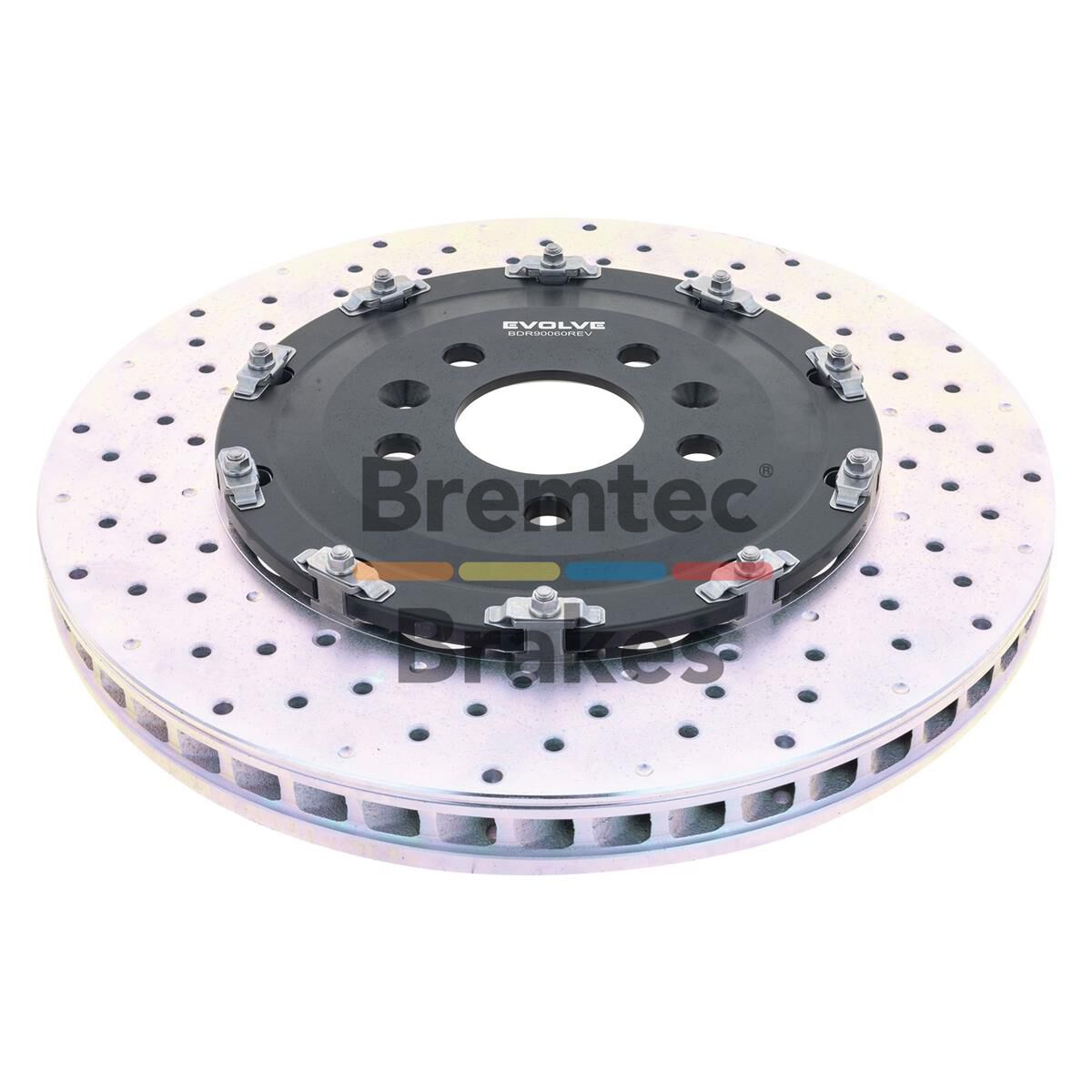 Bremtec EVOLVE FS2 Performance+ Brake Rotor - Single, BDR90060REV ...