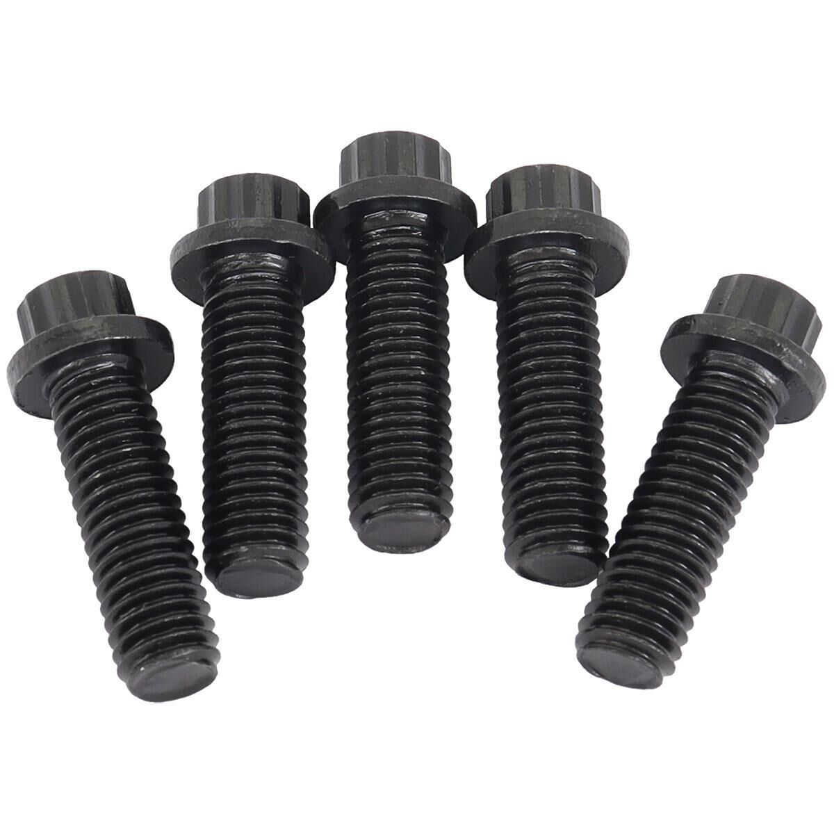 12 POINT BOLT M8 X 1.25MM 5 PACK GRADE 5 25MM UHL, , scaau_hi-res