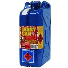 METAL JERRY CAN 20L CHAIN & BAR OIL BRIGHT BLUE CARTON QTY 5, , scaau_hi-res