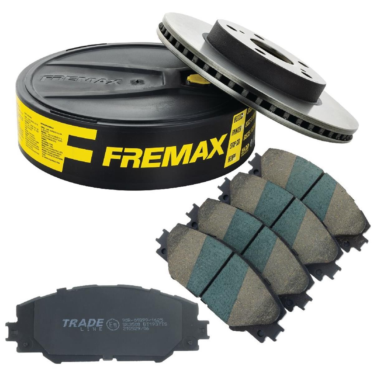 FREMAX+TRADE-LINE BRAKE BUNDLERAV4 (ACA33) 2.4L 2005-13 TOYOTA FRONT, , scaau_hi-res