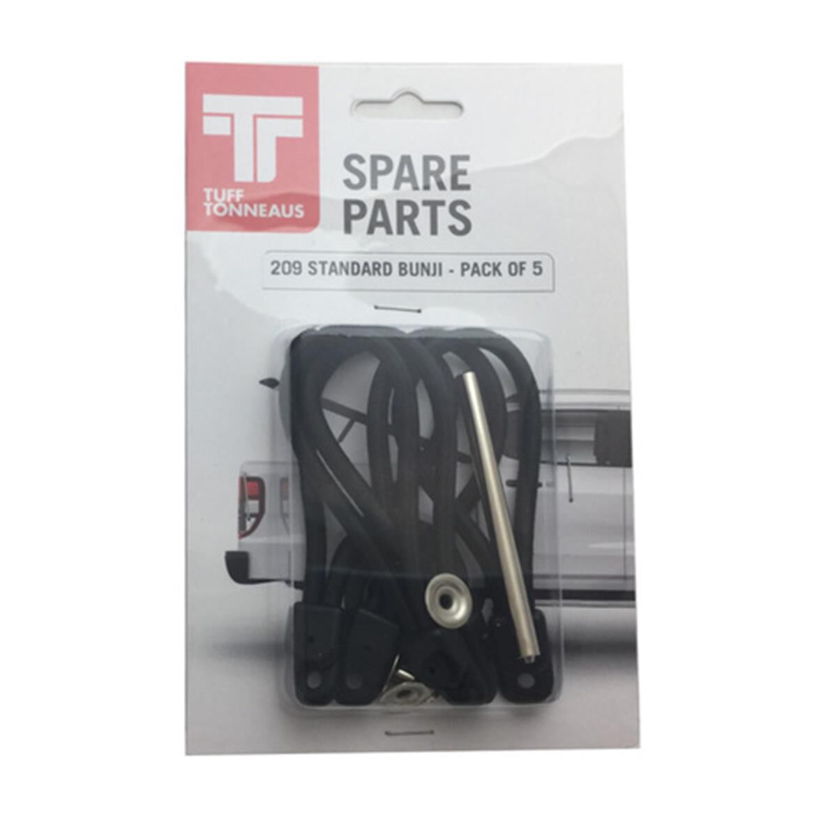 REPLACEMENT BUNJIS B209 PACK OF FIVE NOMINAL LENGTH 110MM, TONNEAU SPARE PARTS, , scaau_hi-res