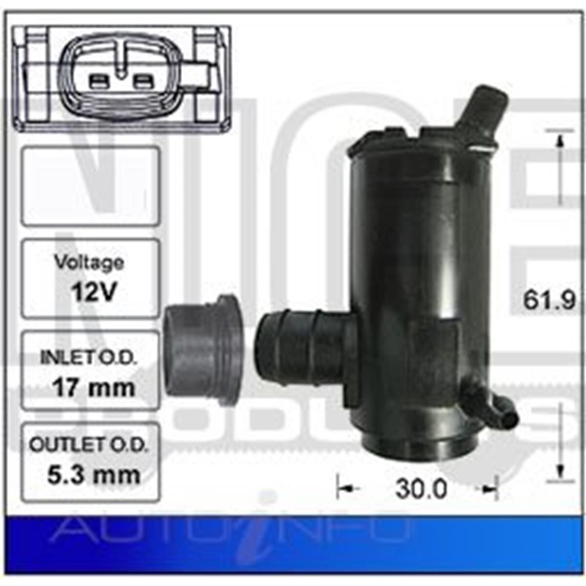 Washer Pump, , scaau_hi-res