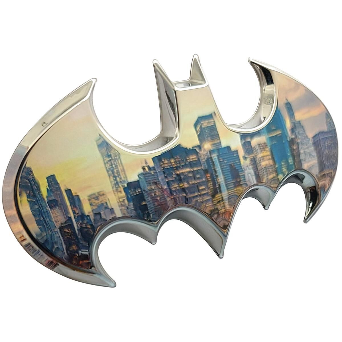 DC BATMAN 1989 BATWING 3D CAR EMBLEM (CHROME), , scaau_hi-res