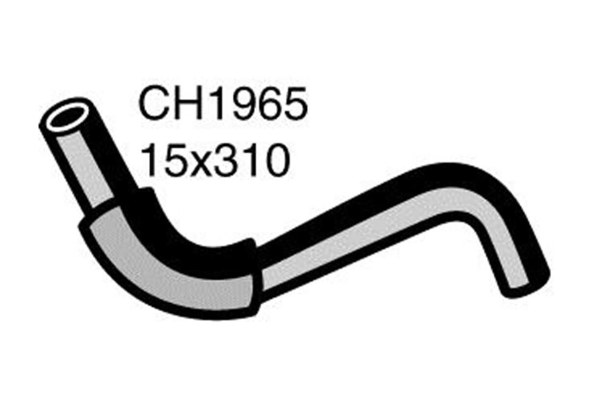 Heater Hose  - FORD LASER KH - 1.8L I4  PETROL - Manual & Auto, , scaau_hi-res