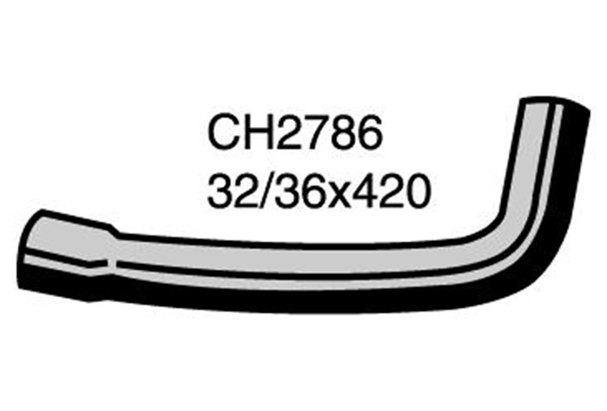 Radiator Upper Hose  - HOLDEN FRONTERA MX - 2.2L I4  PETROL - Manual & Auto, , scaau_hi-res