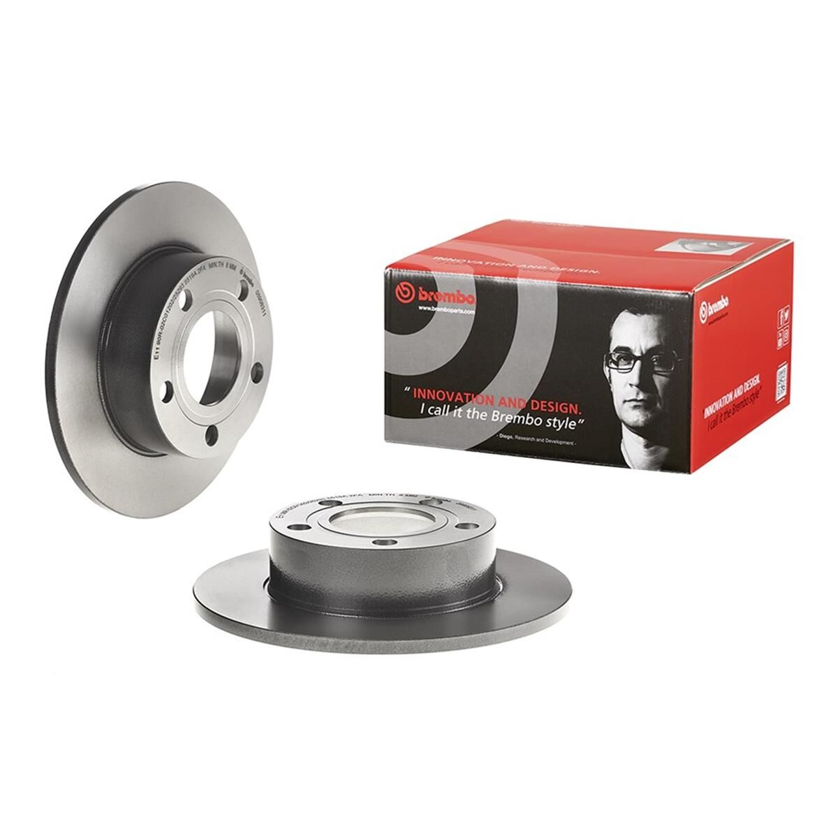 Brembo Prime Solid Brake Rotor - Single - 08.9083.11 | Supercheap Auto