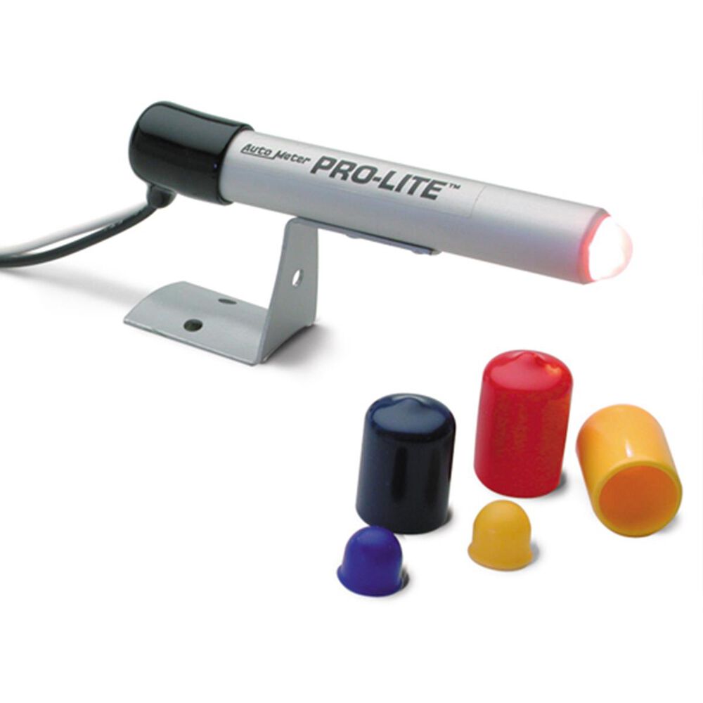 Autometer Mini ProLite Shift Light Silver Including Cover AU3238