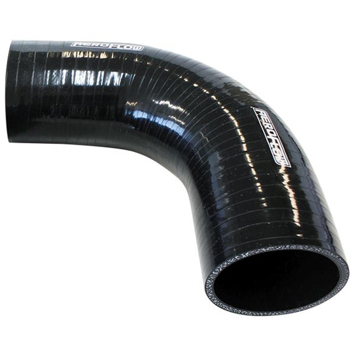 Silicone Hose 90 Deg Black, , scaau_hi-res