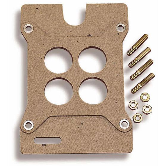 HOLLEY BASE GASKET & STUDS SUIT 4BBL SQUARE BORE, , scaau_hi-res