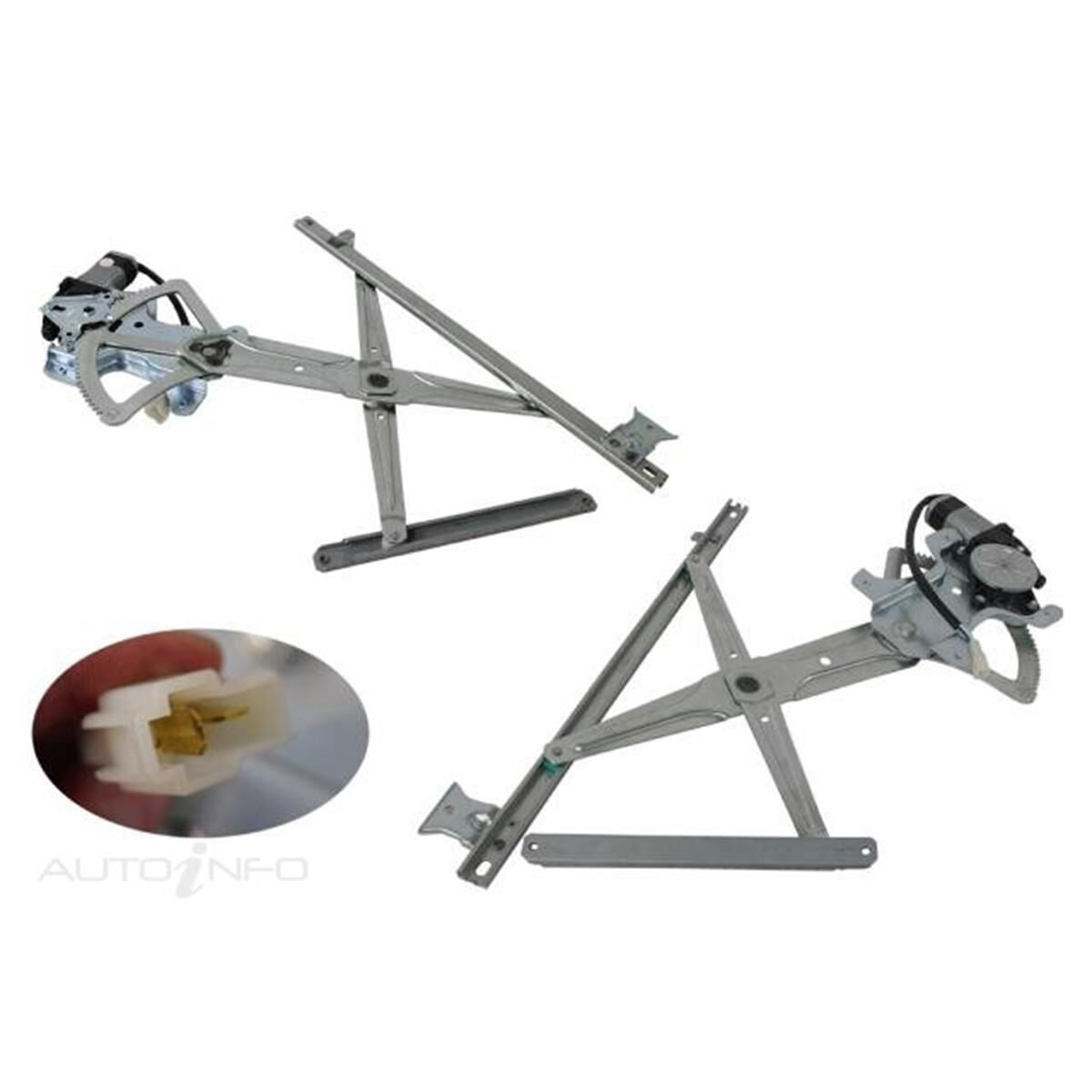 TOYOTA HIACE  TRH/KDH  03/2005 ~ ONWARDS  FRONT ELECTRIC WINDOW REGULATOR  LEFT HAND SIDE  PLUG TYPE: 2 PIN, , scaau_hi-res
