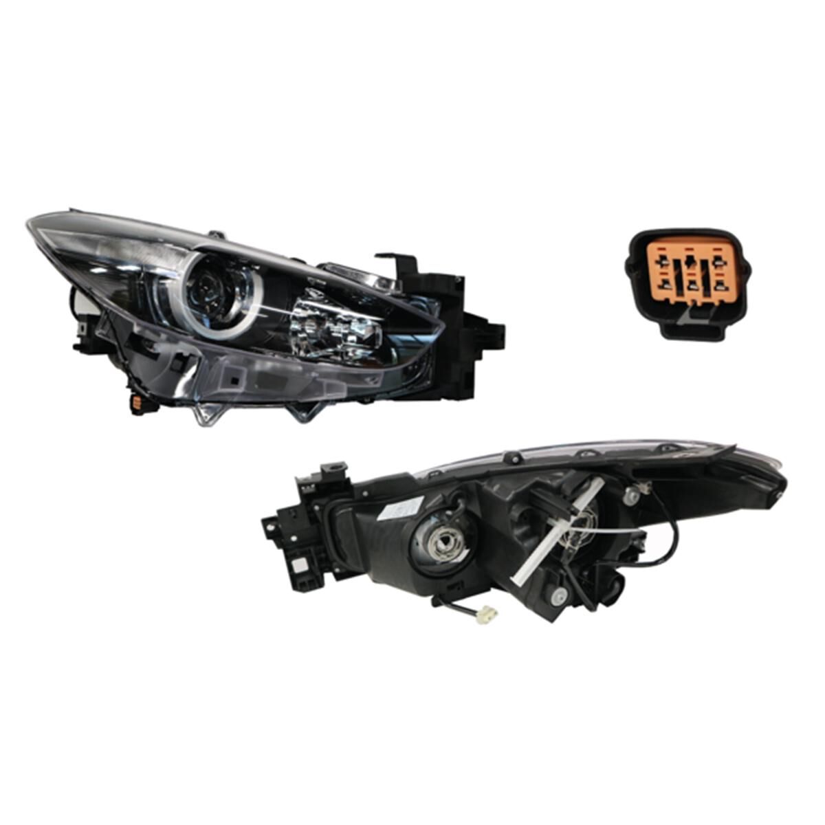 MAZDA 3 BN HEADLIGHT RIGHT HAND SIDE, , scaau_hi-res