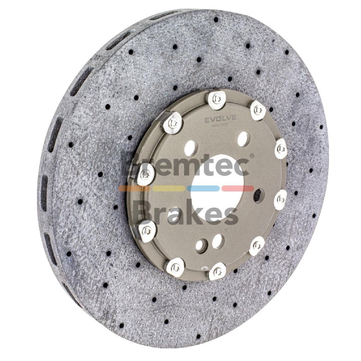 EVOLVE CARBON CERAMICBRAKE UPGRADE KIT A45 AMG, , scaau_hi-res