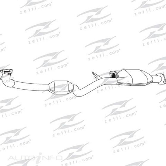 SUBARU OUTBACK BL BP 4WD 3.0L H6 24V 10/00-8/03 LEFT HAND SIDE - WITH 2 CATS, , scaau_hi-res