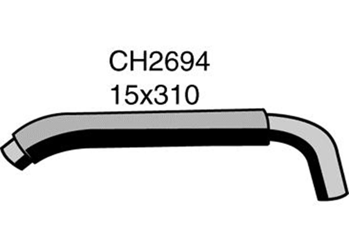 Heater Hose  - TOYOTA HILUX RZN149R - 2.7L I4  PETROL - Manual & Auto, , scaau_hi-res