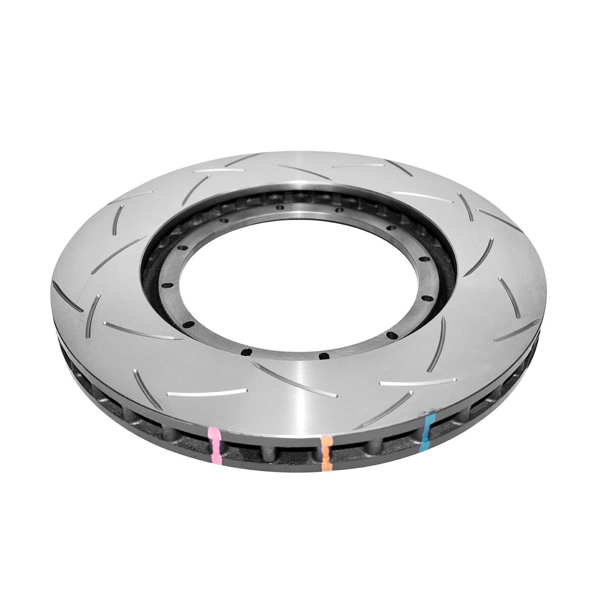 5000 Rotor T3 Slot - With Replacement NAS Nuts KP [ Subaru WRX STi (Brembo 6 Pot R Yellow Calipers) 19 Inch Rim 04/17-> F ], , scaau_hi-res