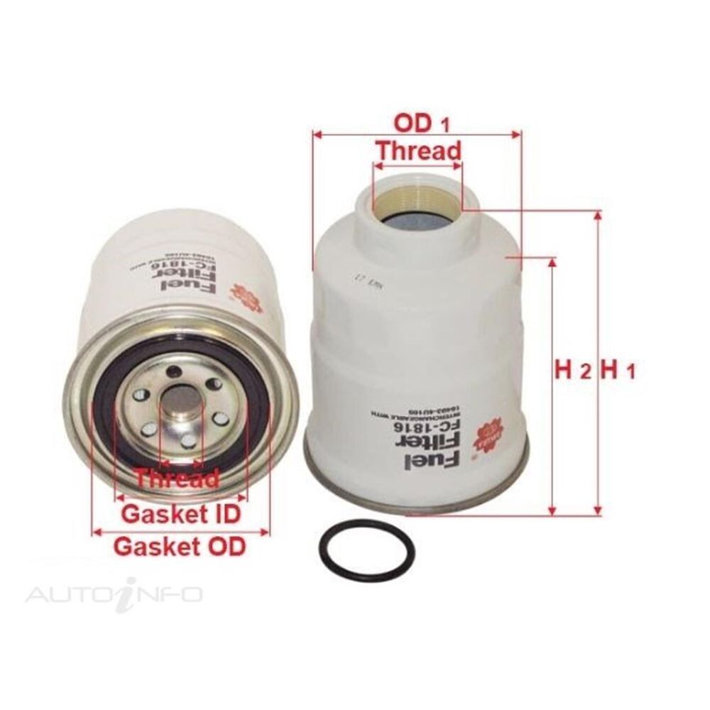 Sakura Fuel Filter FC1816 Supercheap Auto