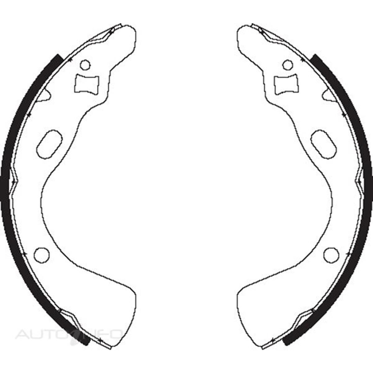 BENDIX BRAKE SHOES, , scaau_hi-res