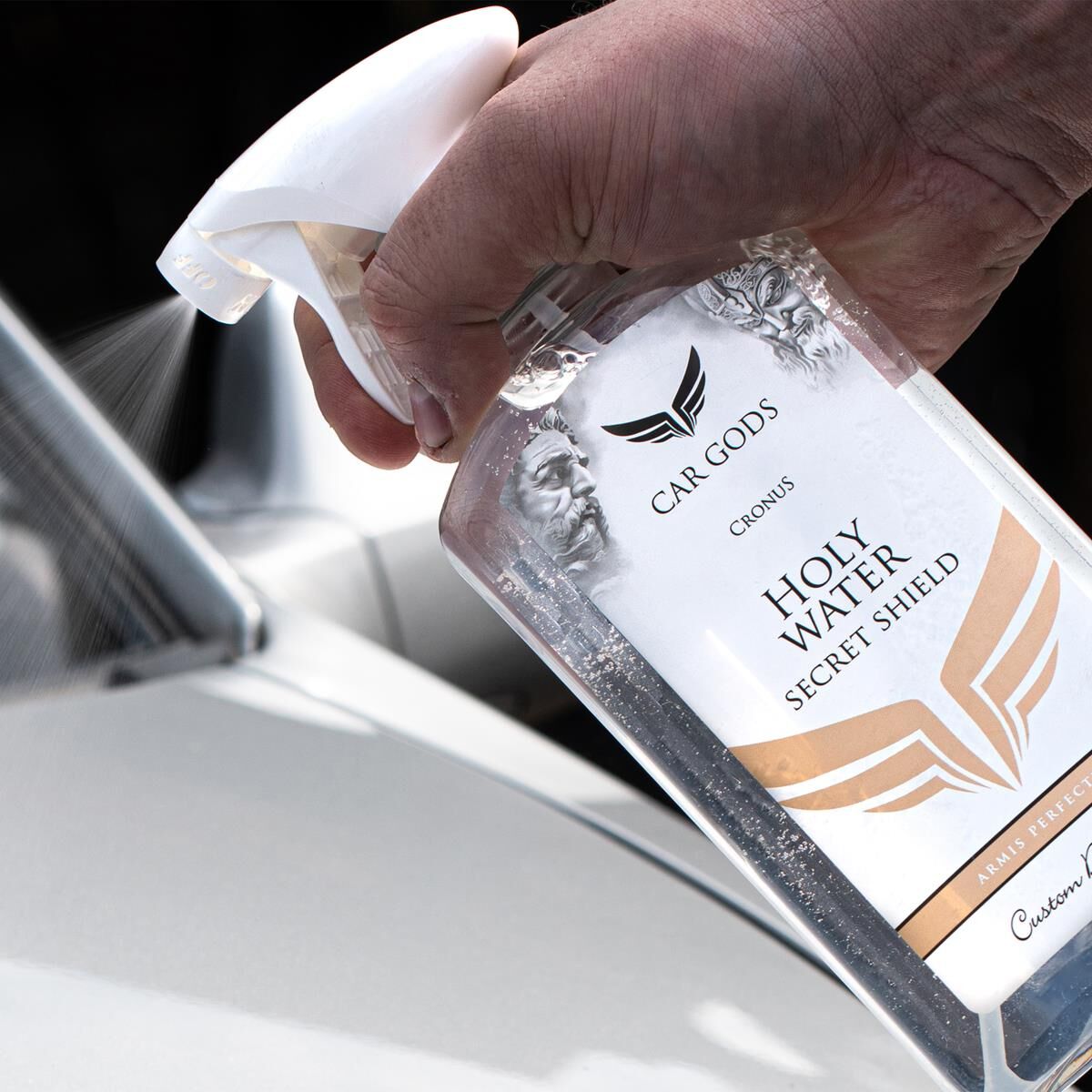 CAR GODS HOLY WATER SHIELD, , scaau_hi-res