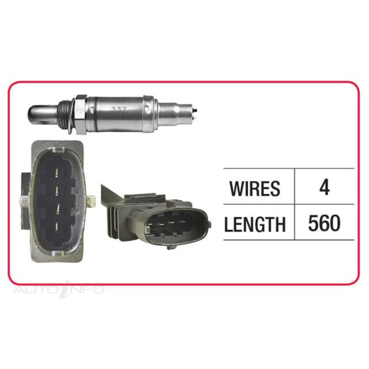 OX SENSOR - GMH 4 WIRE - DIRECT FIT, , scaau_hi-res