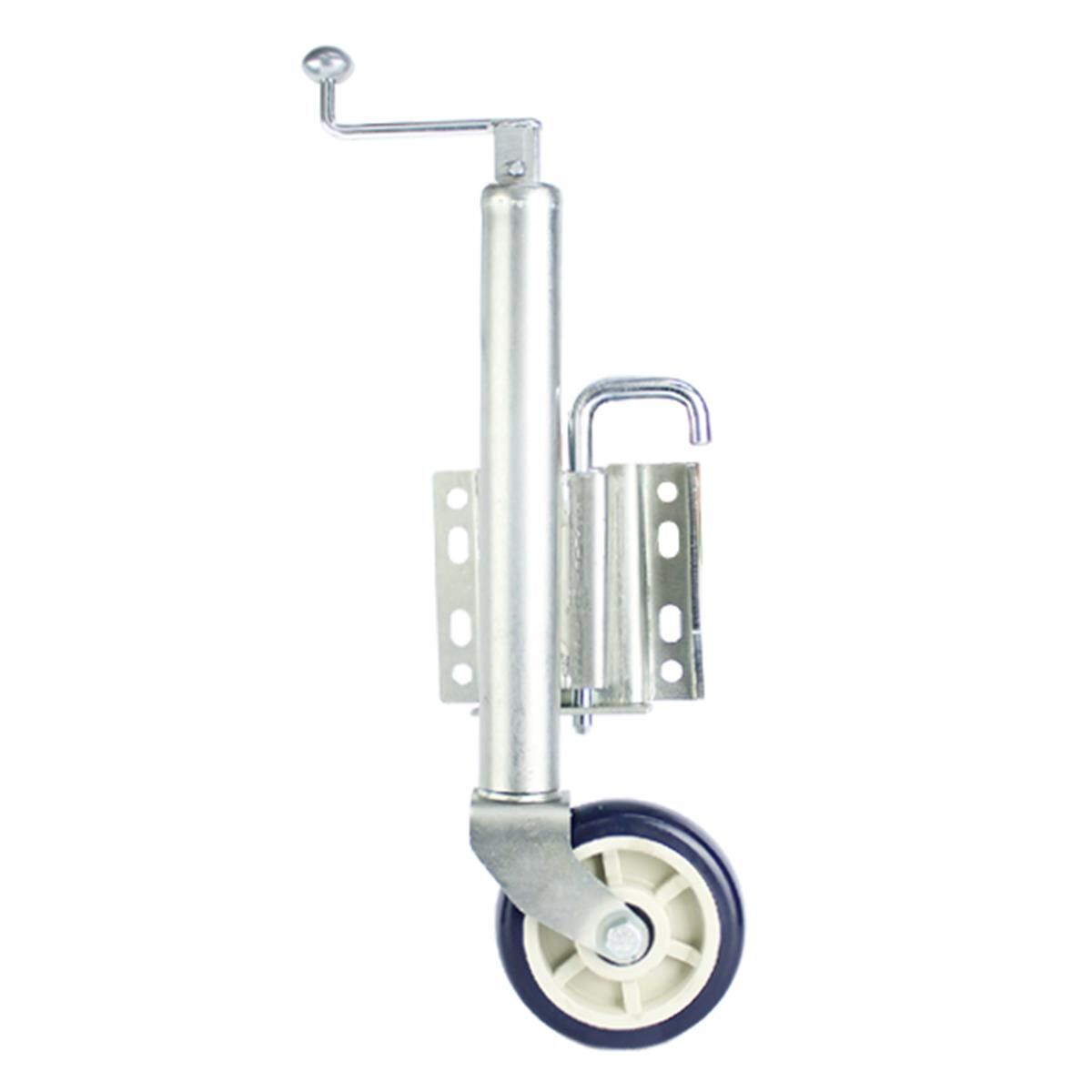 Easylift Jockey Wheel 6" Swing Up Flip Handle Australian Made, , scaau_hi-res