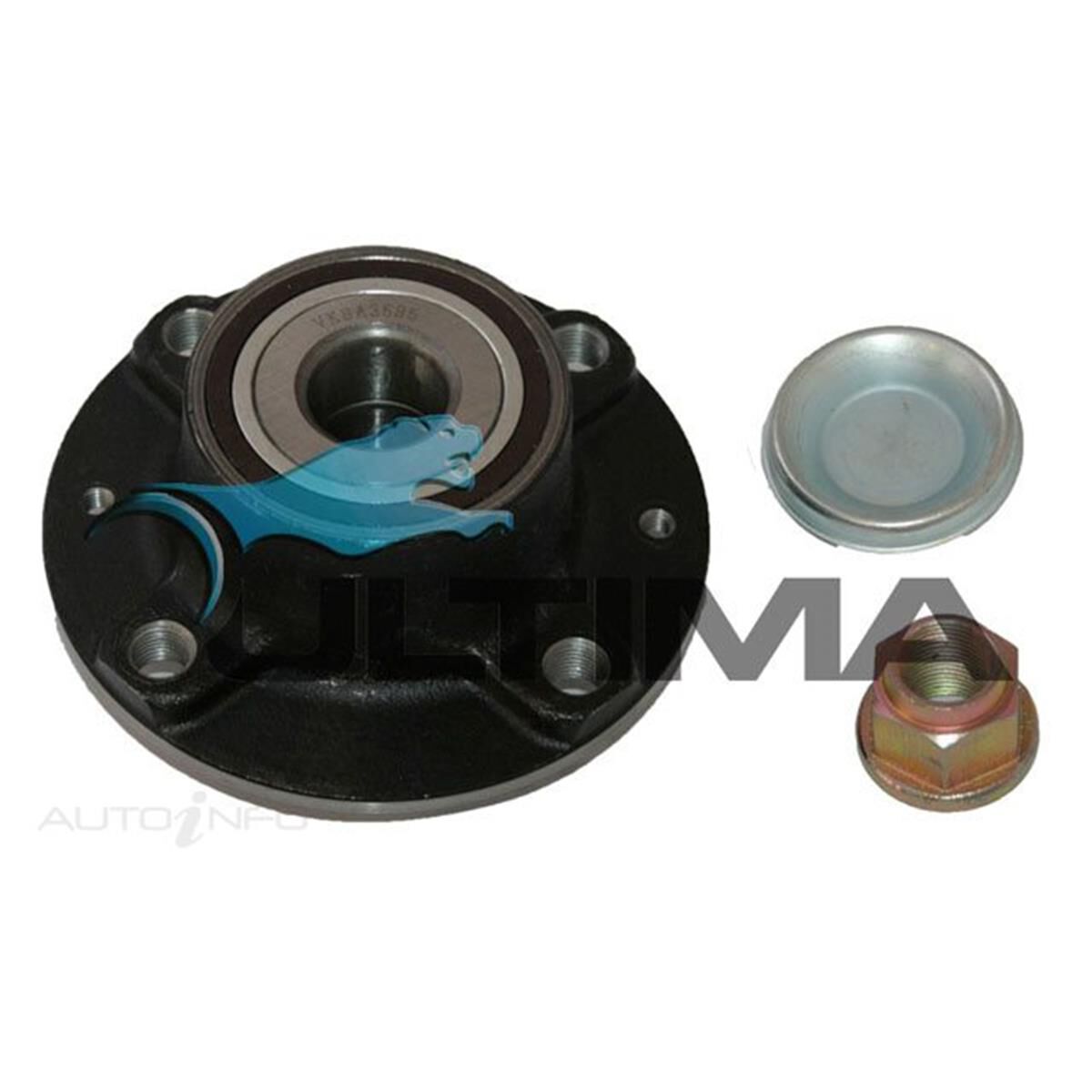 HUB ASSY (R) CITROEN C4 1.6, 2.0L 04/05 ON, PEUGEOT 307 T5 01 - 05 LHS/RHS, , scaau_hi-res