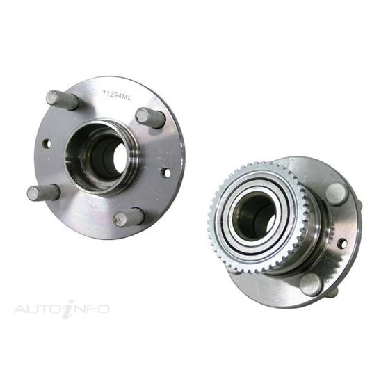 FORD LASER  KE ~ KQ  1987 ~ ONWARDS  REAR WHEEL HUB  COMES WITH THEBEARING. ABS TYPE., , scaau_hi-res