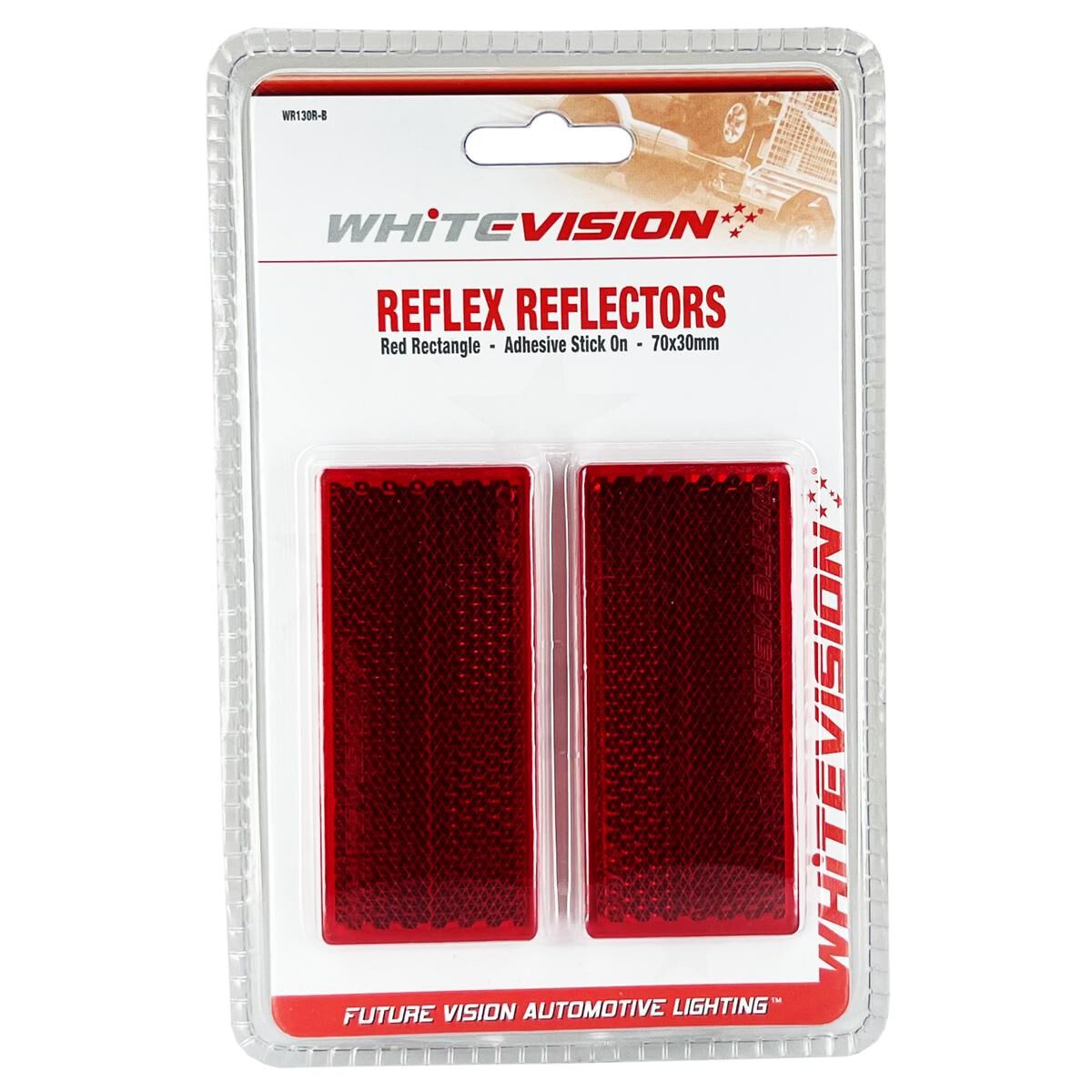 SELF ADHESIVE RED REFLECTOR, , scaau_hi-res