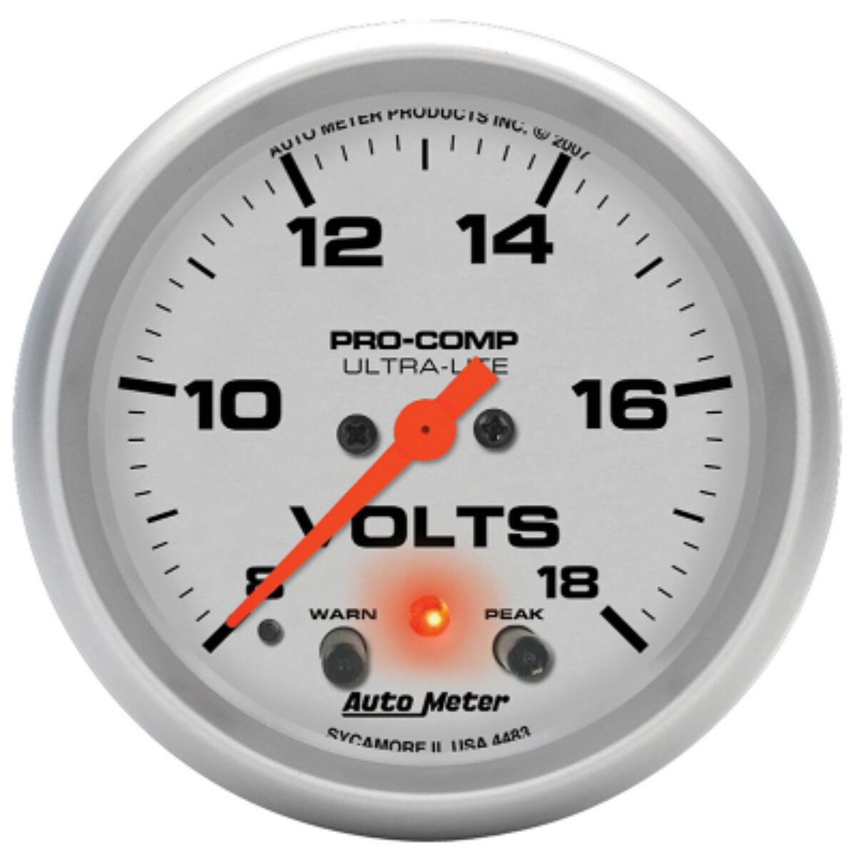 ULTRA-LITE 2-5/8" VOLT METER, , scaau_hi-res