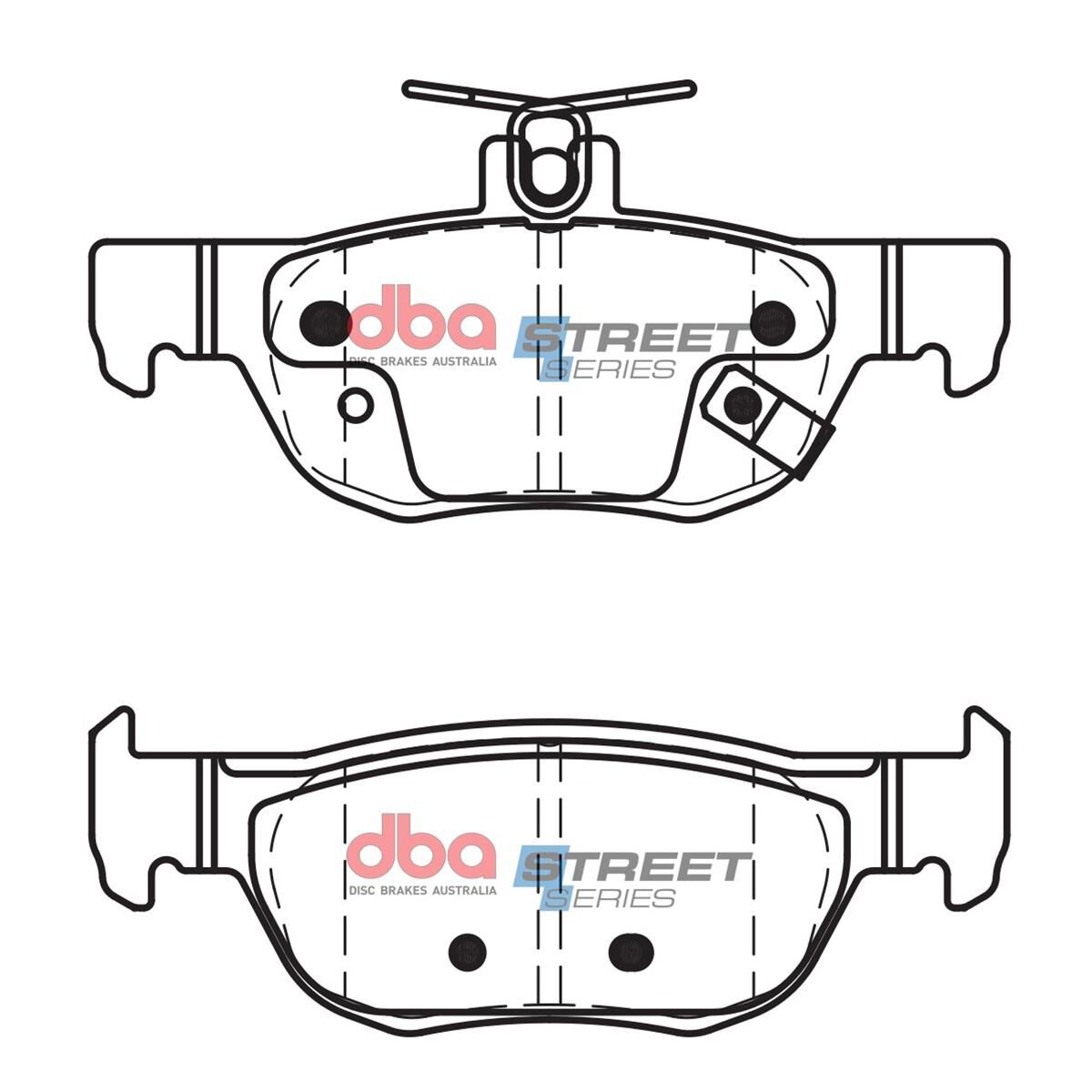 DBA SS STREET SERIES BRAKE PADS [ Mazda 3 BP 2019 -> R ], , scaau_hi-res