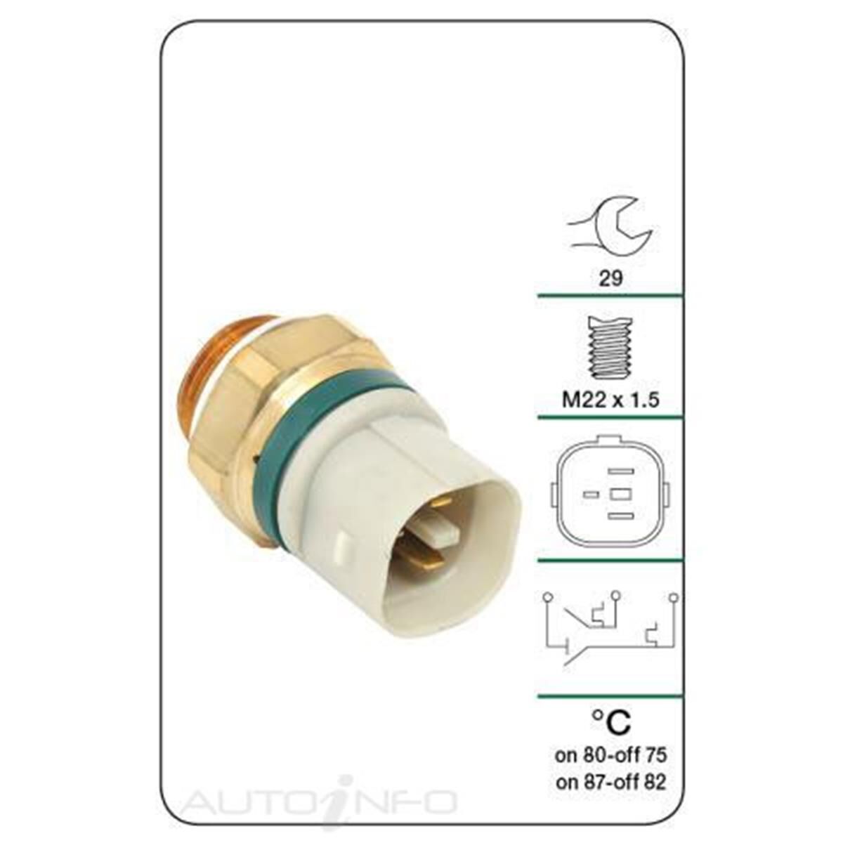 TRIDON THERMO FAN SWITCH, , scaau_hi-res