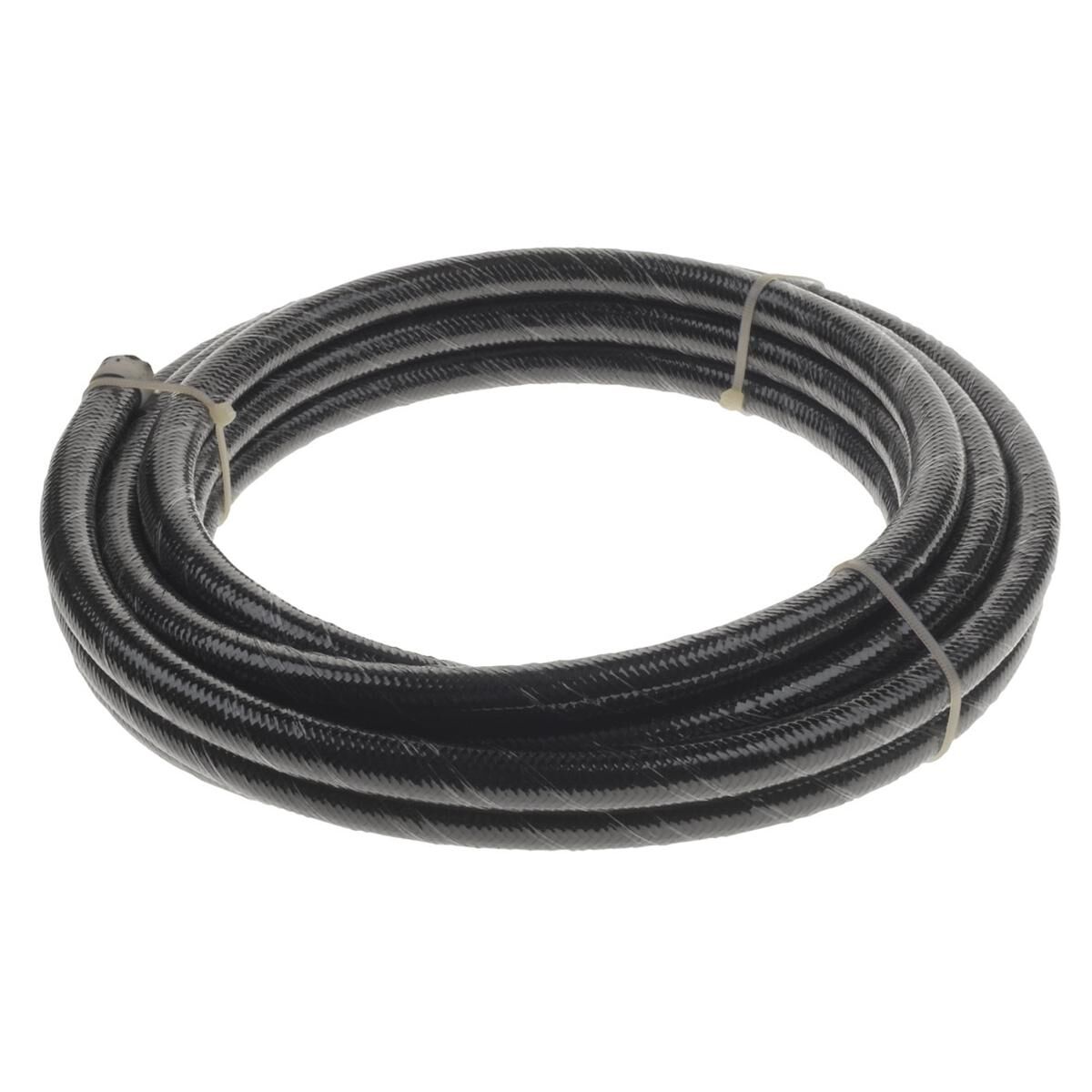 BLACK BRAIDED CUTTER E85 HOSE AN-20 20 METRES, , scaau_hi-res