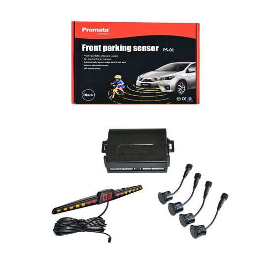 FRONT PARKING SENSOR WITH LED DISPLAY AND SMART BULL-BAR RECOGNITION FUNCTION-PROMATA, , scaau_hi-res