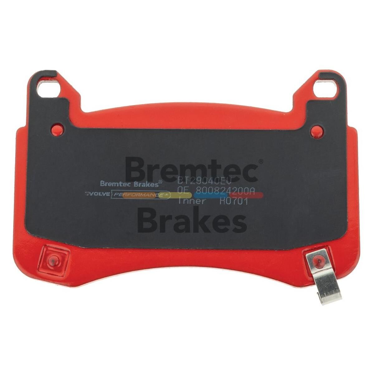 EVOLVE EV PERFORMANCE+TESLA MODEL3 FRONT PADS ZERO DUST, , scaau_hi-res