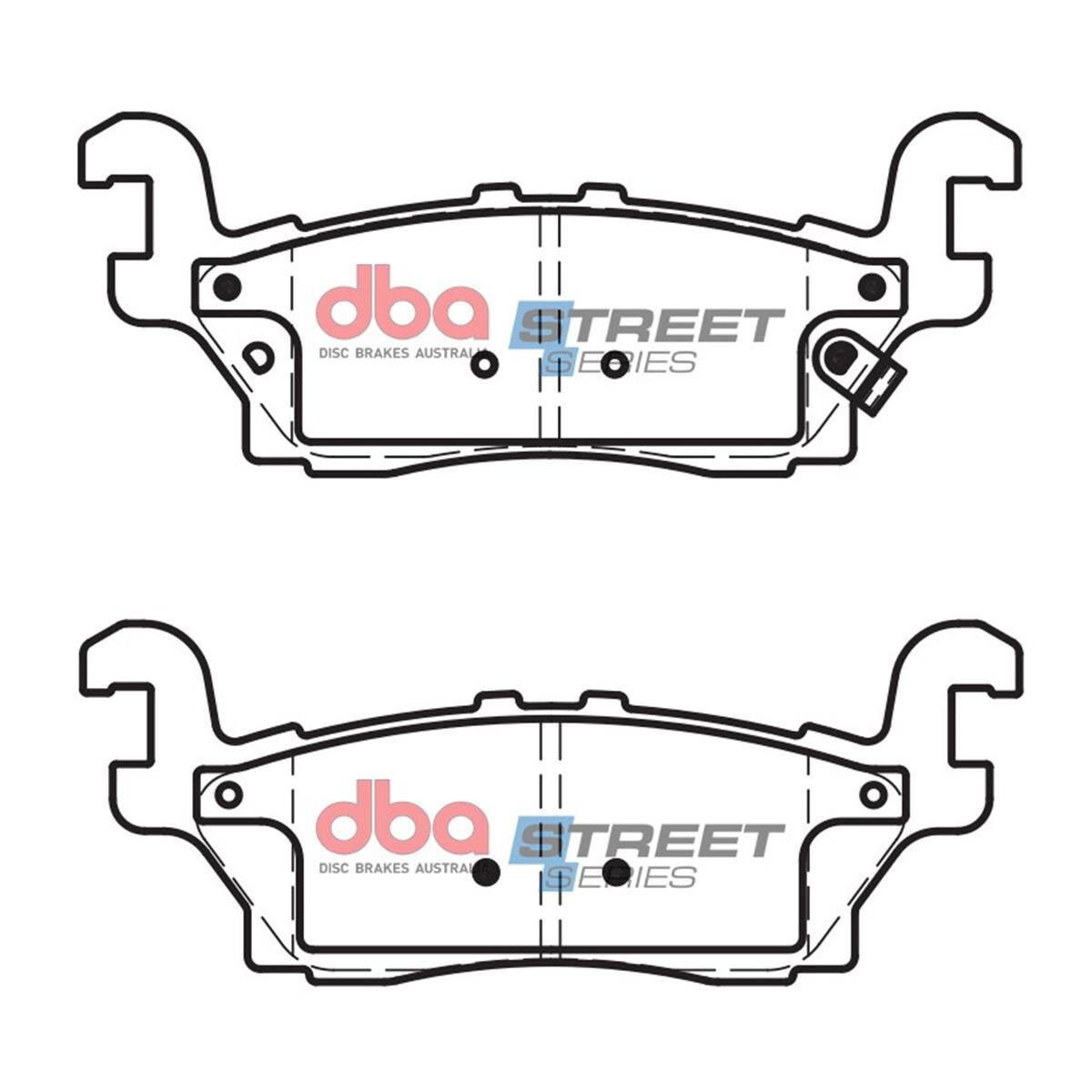 DBA SS STREET SERIES BRAKE PADS [ Hummer 2006 - 2008 R ], , scaau_hi-res