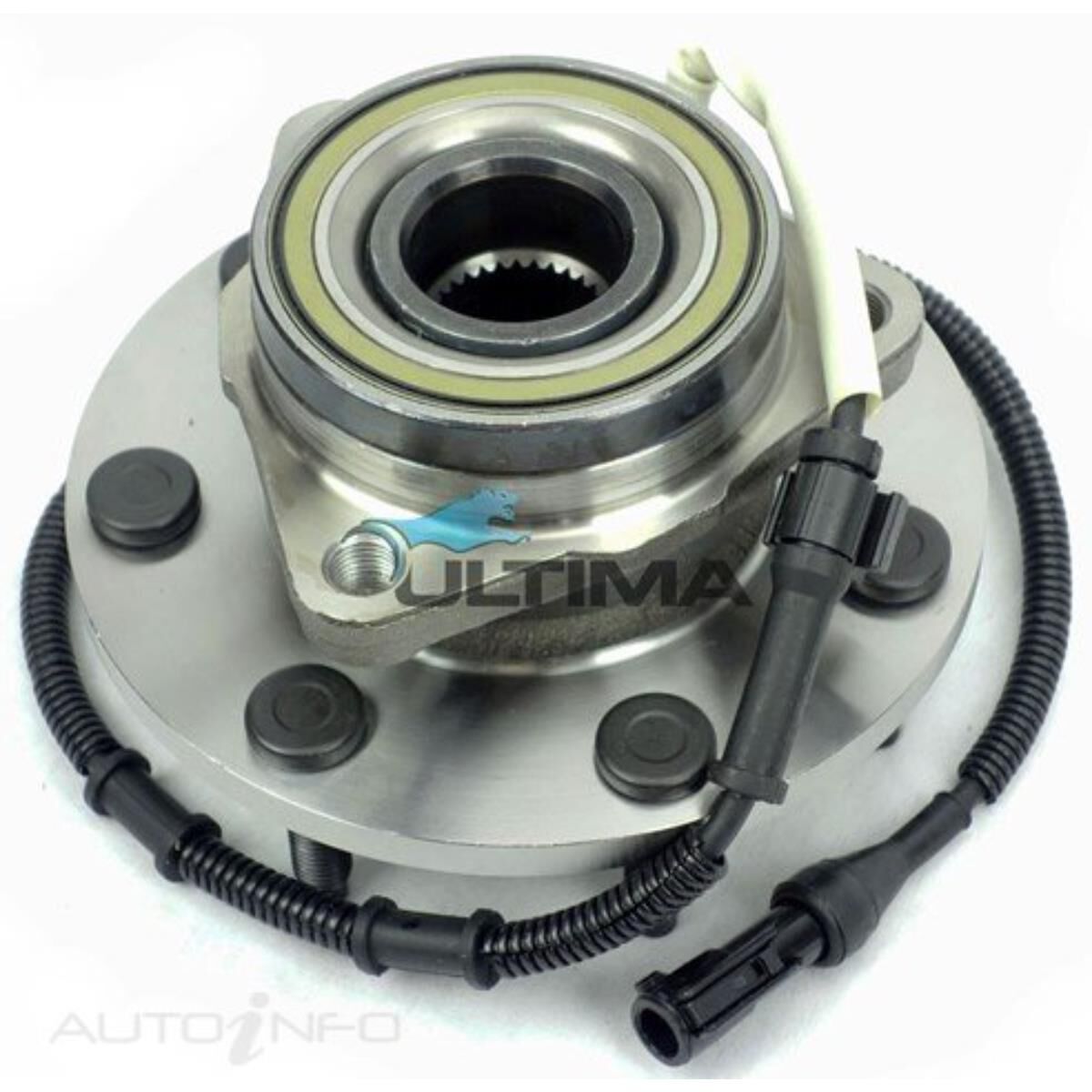 HUB ASSY (F) F250 (EX DUAL REAR WHEEL) W/4W ABS LHS/RHS, , scaau_hi-res