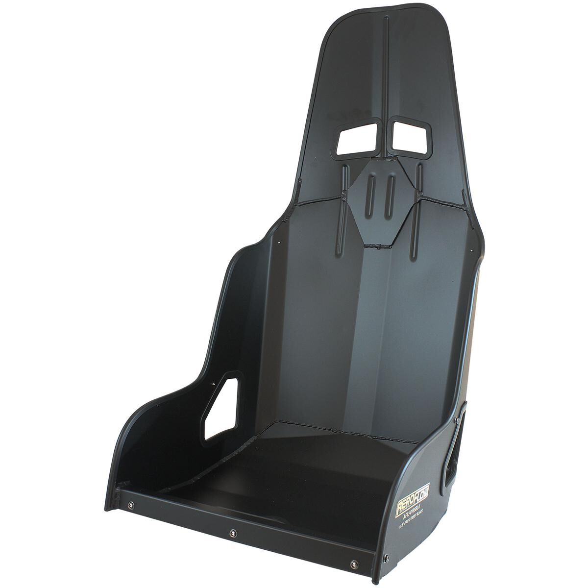 PRO STREET ALUMINIUM RACE SEAT18.5" HIP WIDTH BLACK FINISH, , scaau_hi-res