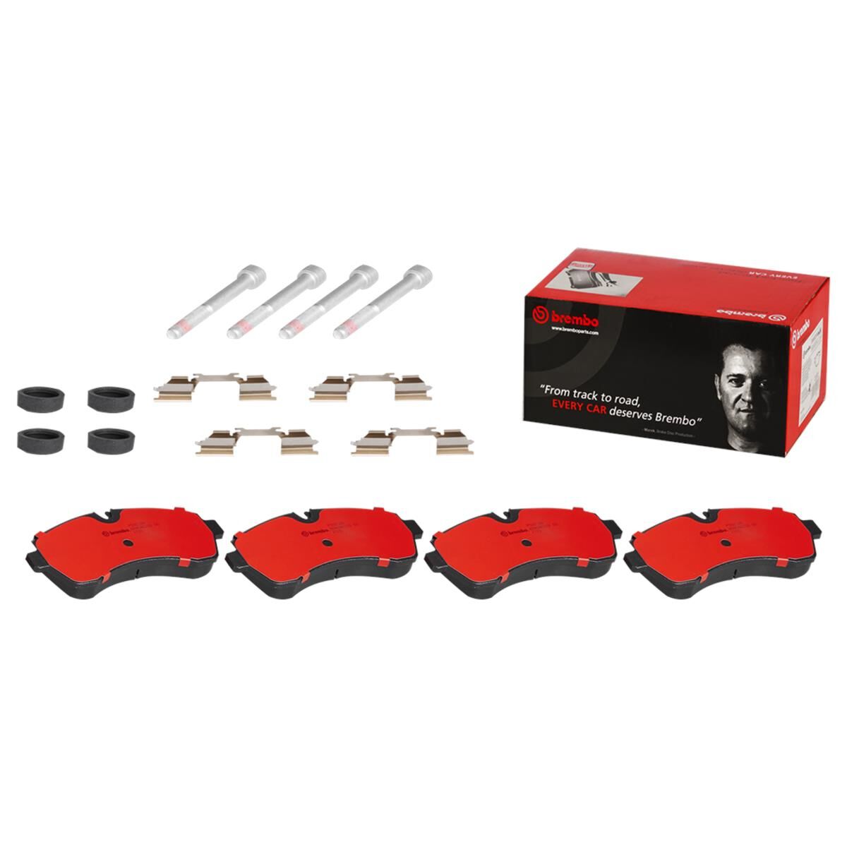 BREMBO DISC PAD SET NAO CERAMIC, , scaau_hi-res