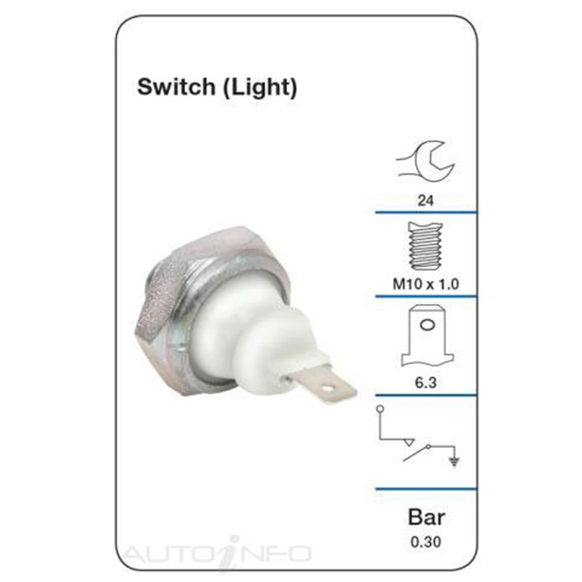 TRIDON OIL PRESSURE SWITCH (LIGHT), , scaau_hi-res