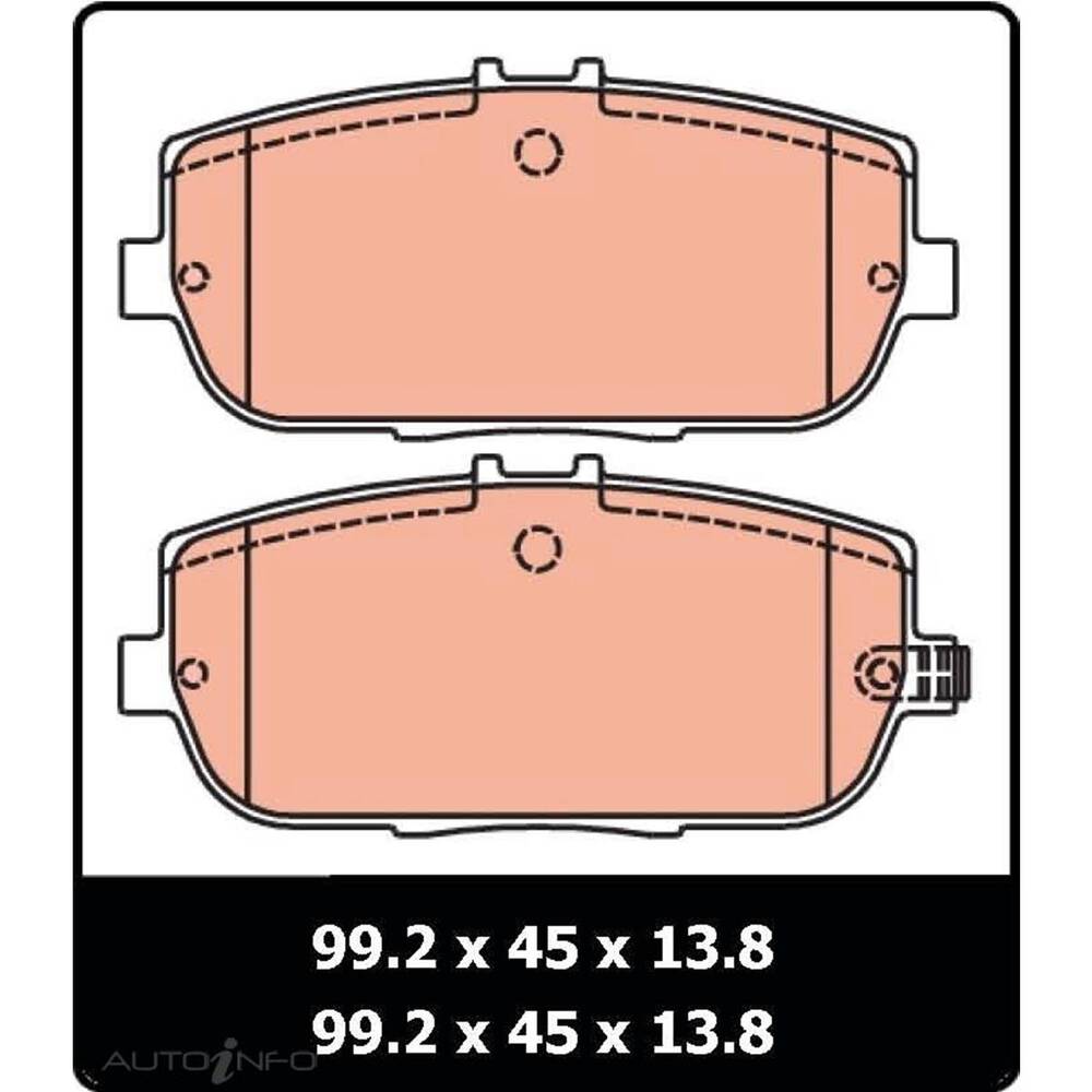 Remsa Brake Pads - 1190 01 | Supercheap Auto