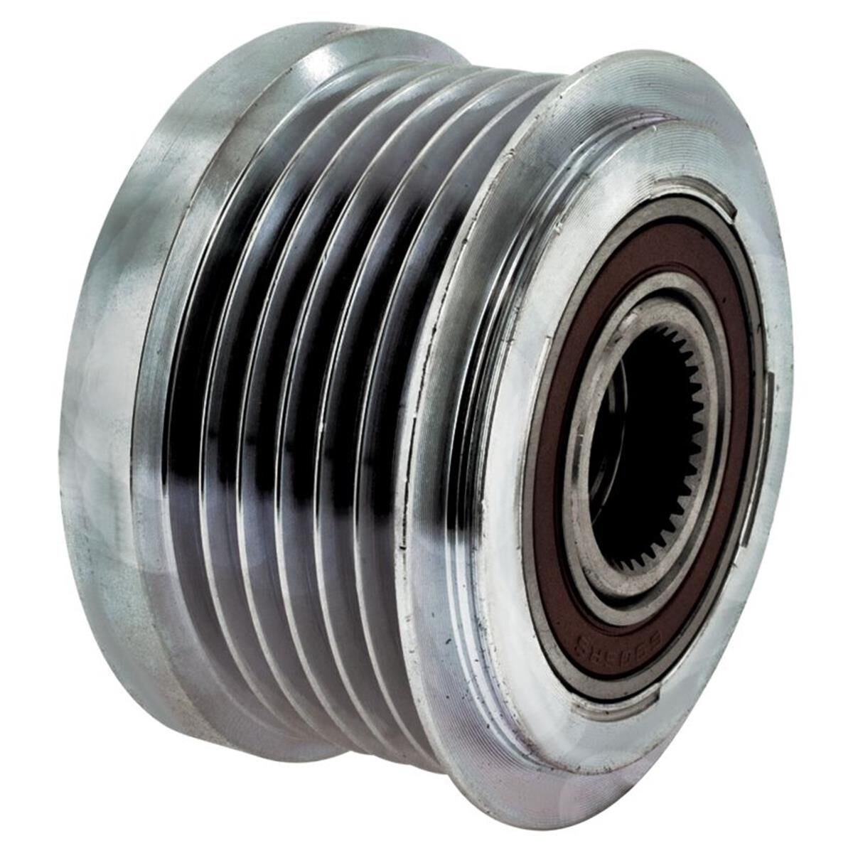 CLUTCH PULLEY SUITS HYUNDAI SANTAFE TUCSON DIESEL 6PV, , scaau_hi-res