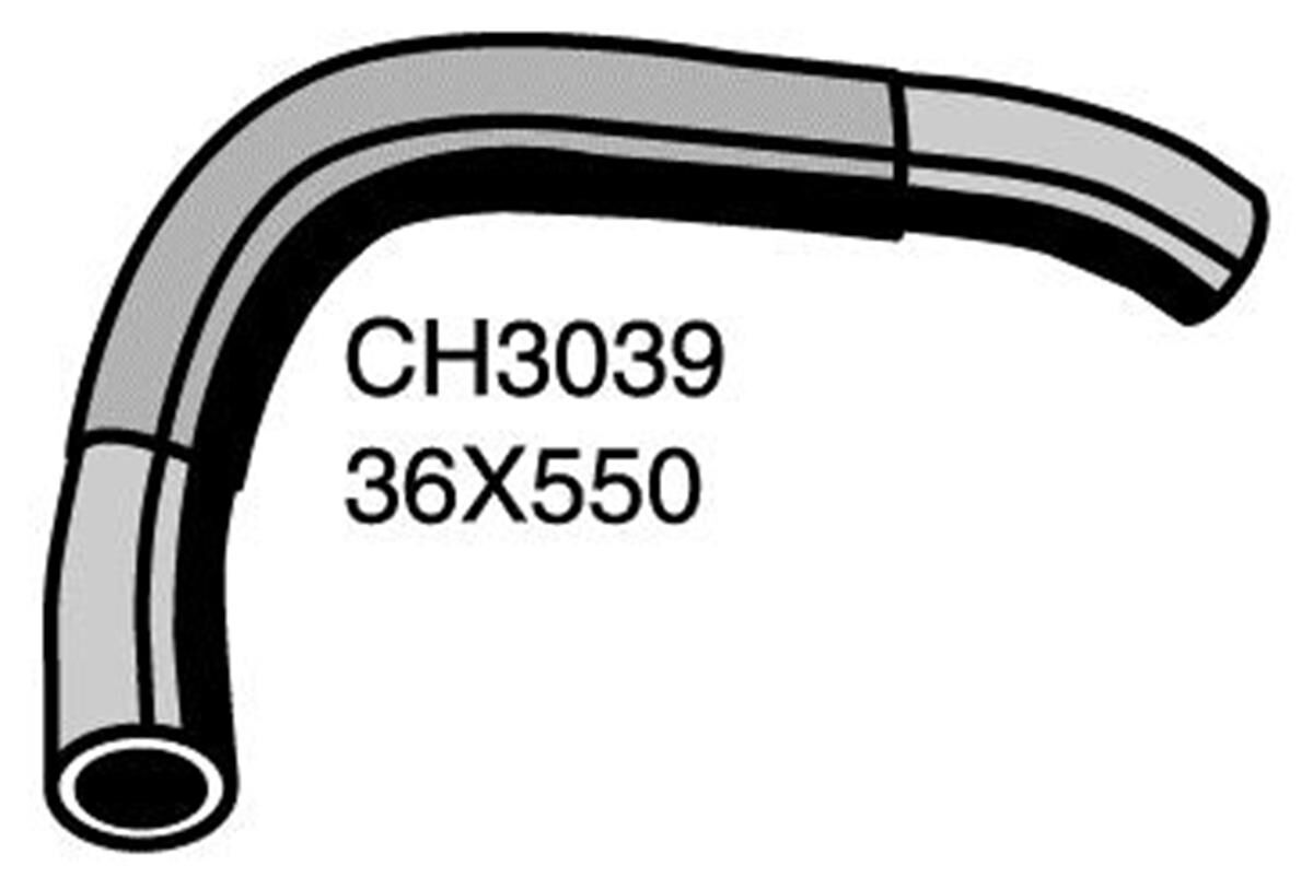 Radiator Upper Hose  - JEEP GRAND CHEROKEE WG - 4.0L I6  PETROL - Manual & Auto, , scaau_hi-res